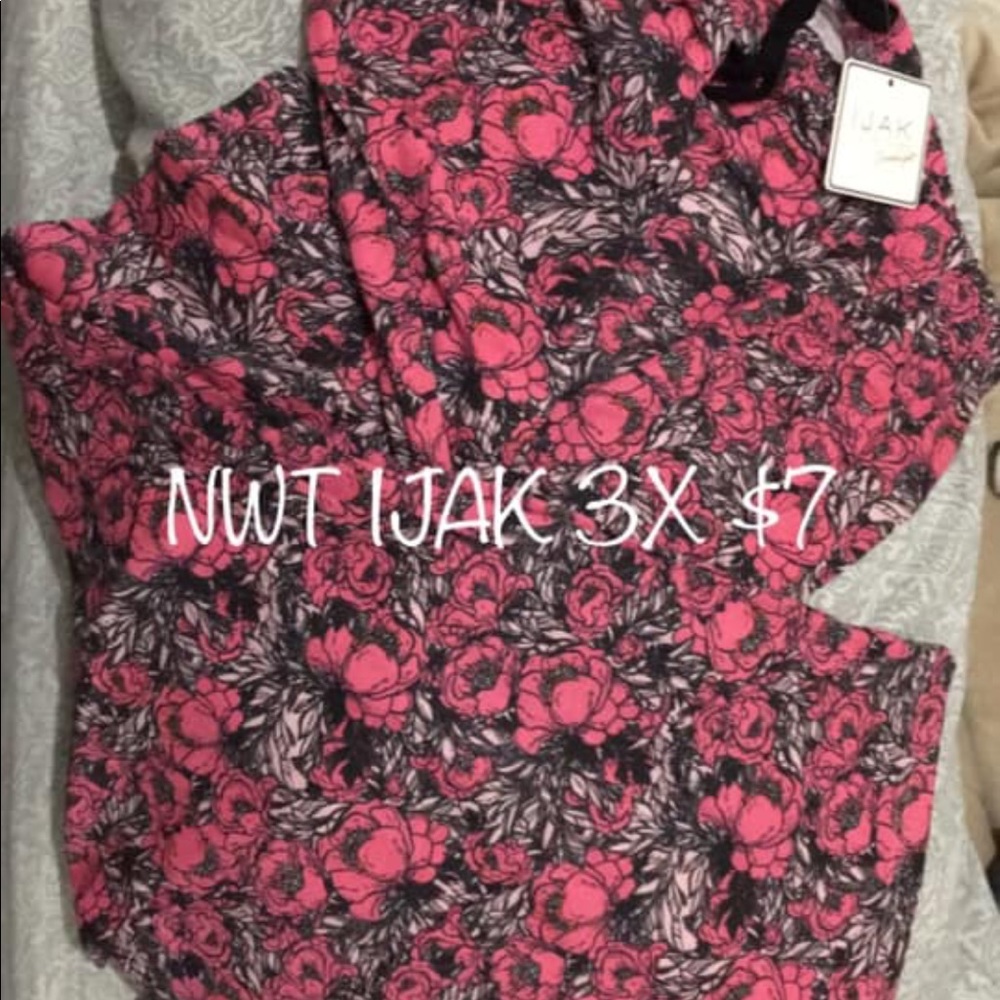 NWT IJAK Pajama Pants size 3x